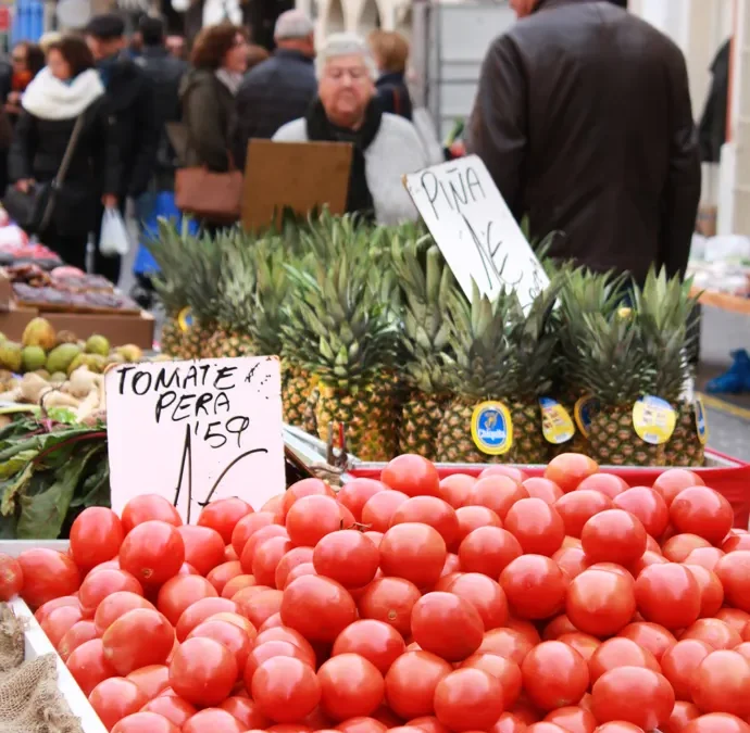 Market in Denia